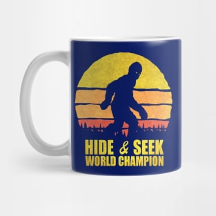 Vintage Hide and Seek World Champion Bigfoot Mug